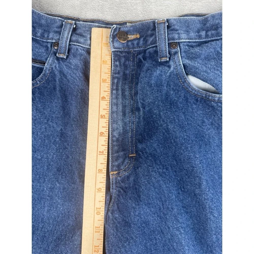 L.L.Bean Classic Fit Jeans Men's 33x29 Blue Denim 100% Cotton Straight Leg